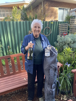 Margaret Gill raffle winner website